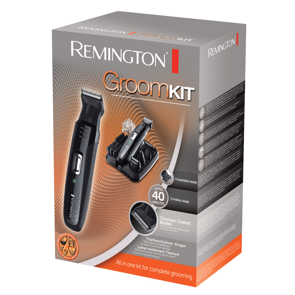 Remington PG6130 rasoio elettrico / regolabarba / tagliabasette Nero