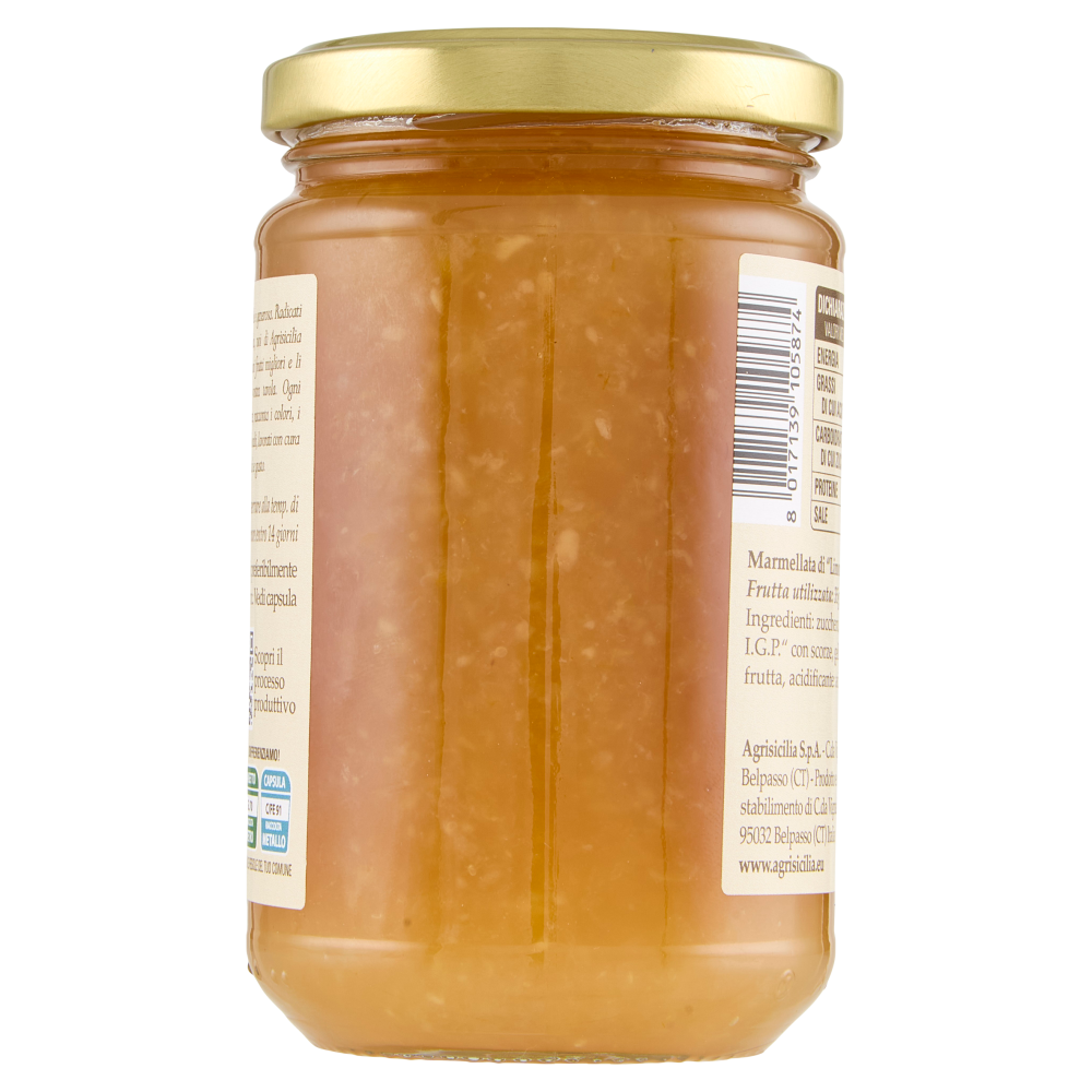 Agrisicilia Marmellata di "Limone di Siracusa I.G.P." 360 g