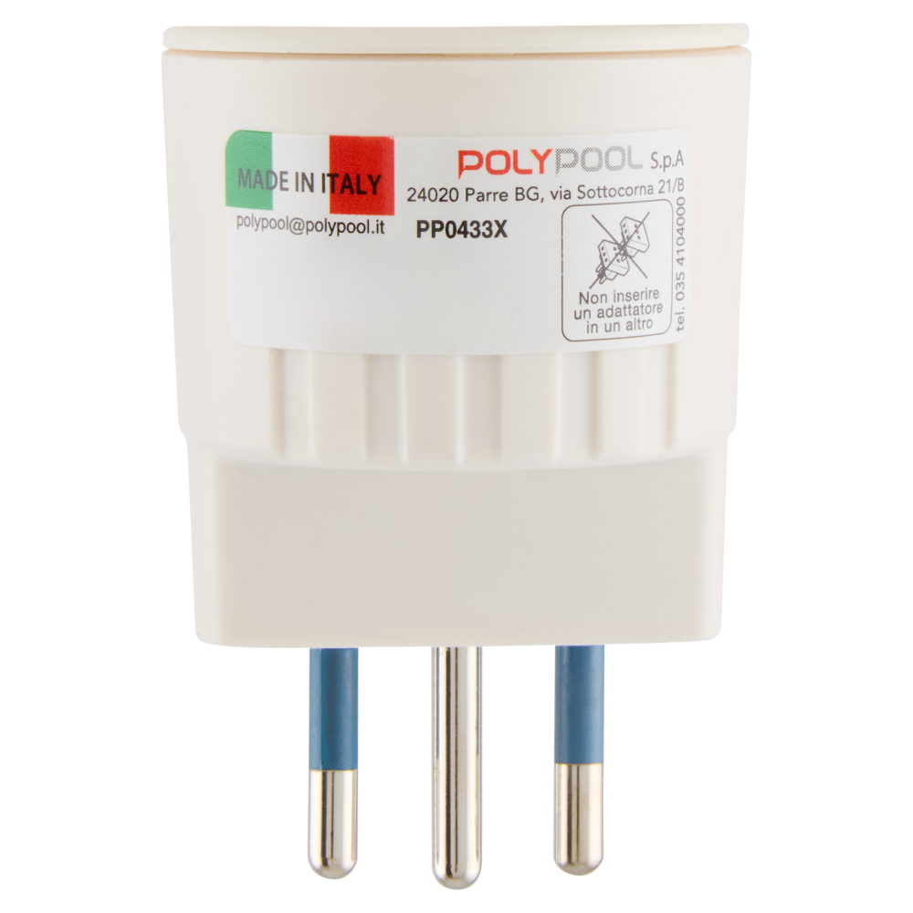 Polypool Adattatore PP0433X Bianco