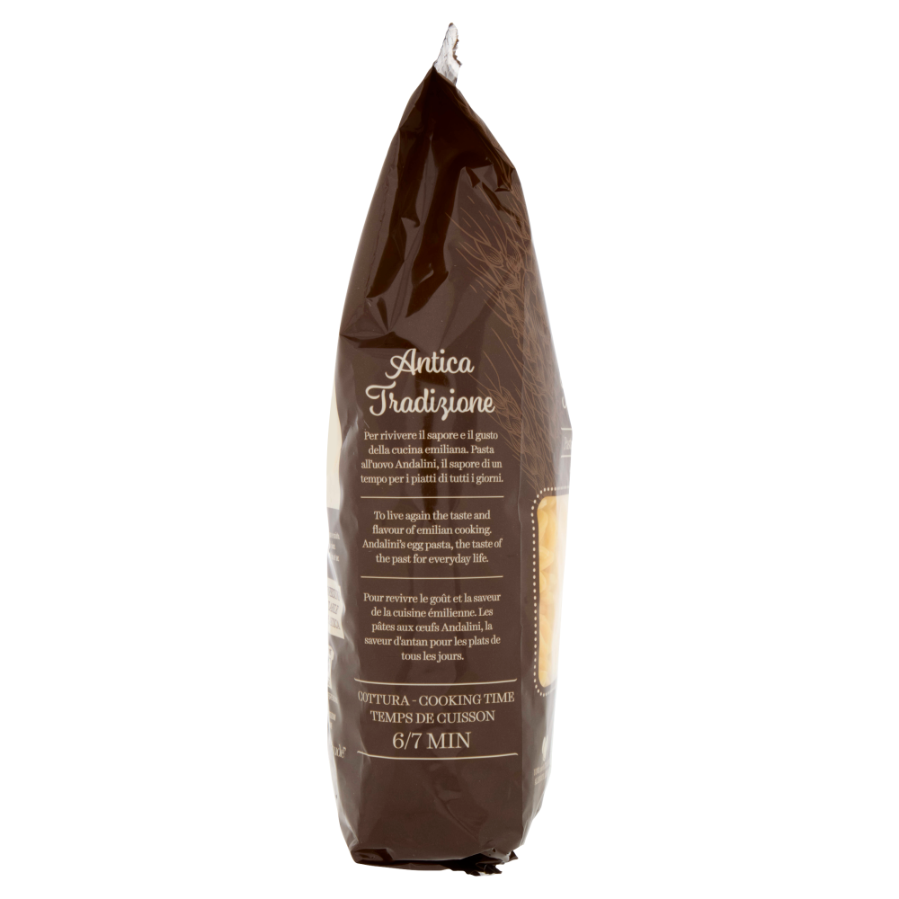 Andalini Antica Tradizione Pasta all'uovo Gramigna Rigata 250 g