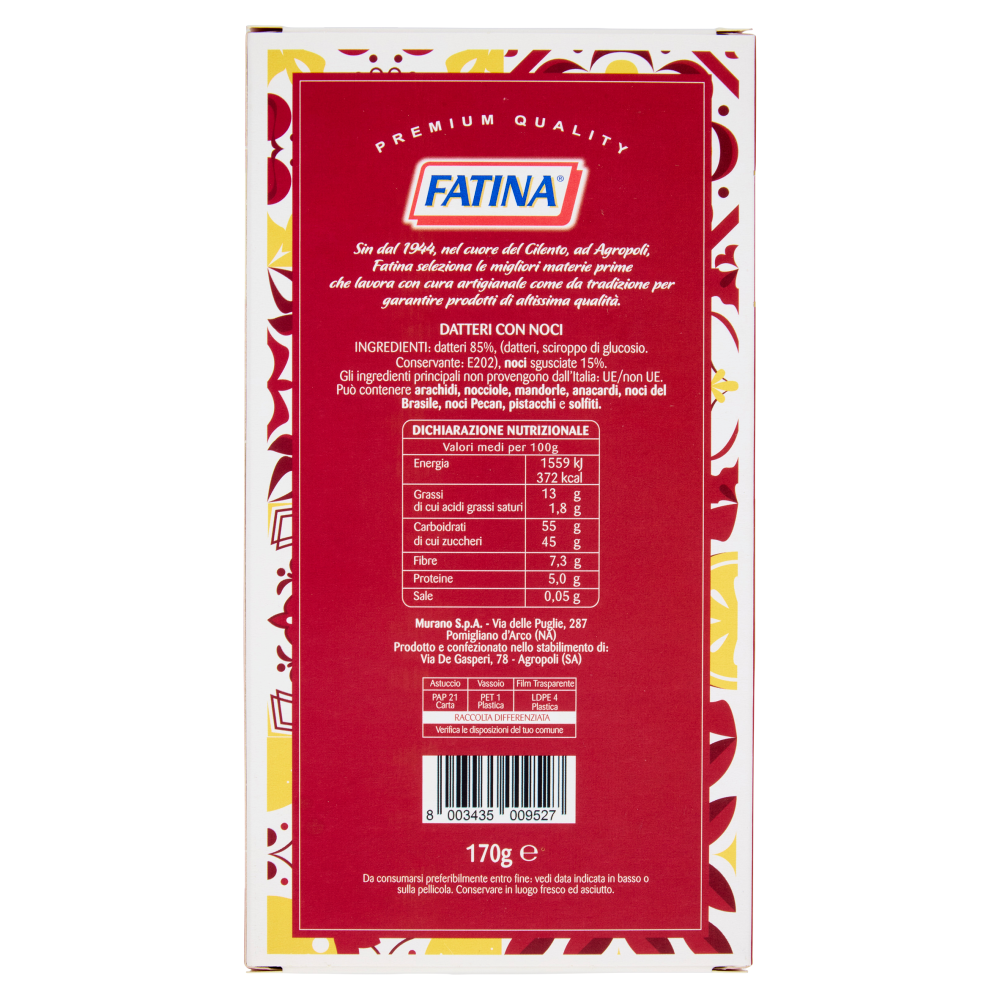 Fatina Datteri & Noci 170 g
