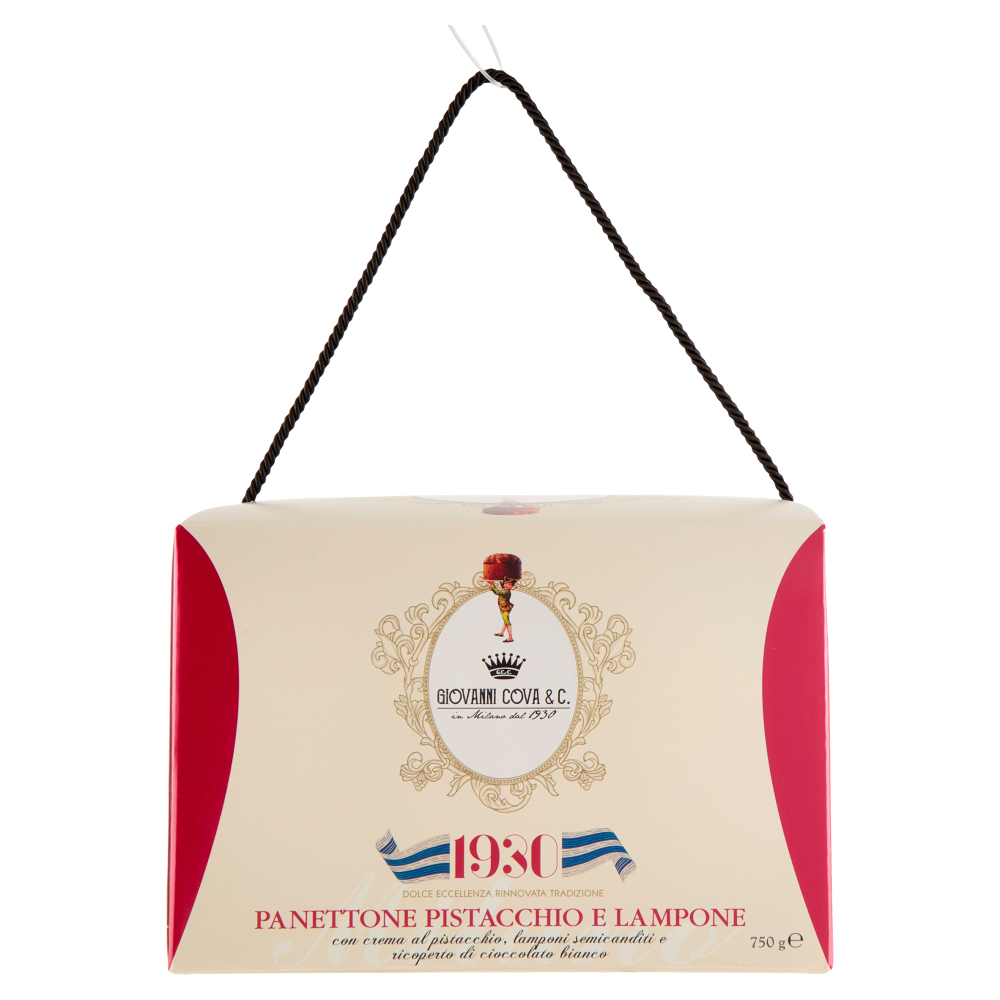 Giovanni Cova & C. Panettone Pistacchio e Lampone 750 g