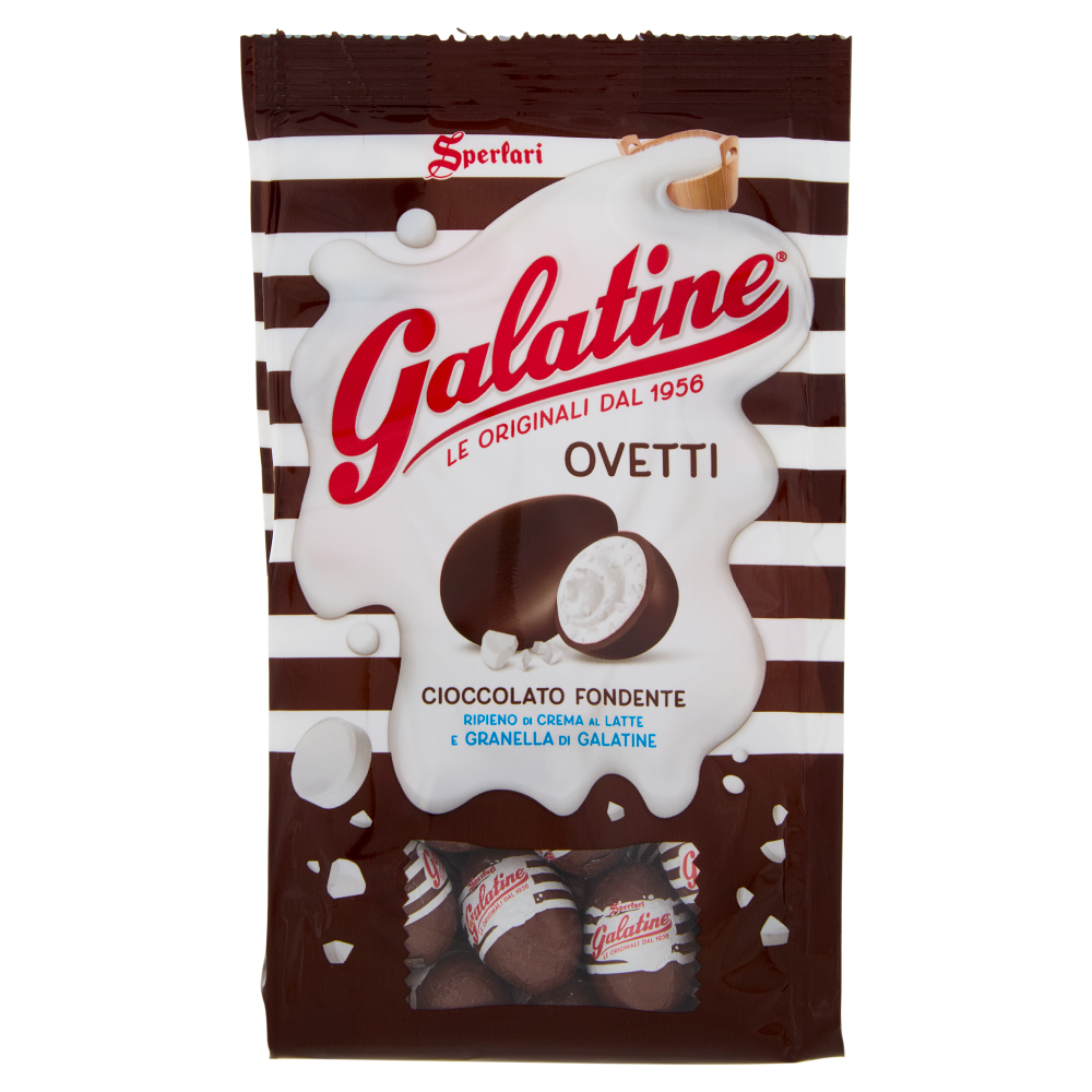 Galatine Ovetti Cioccolato Fondente 150 g