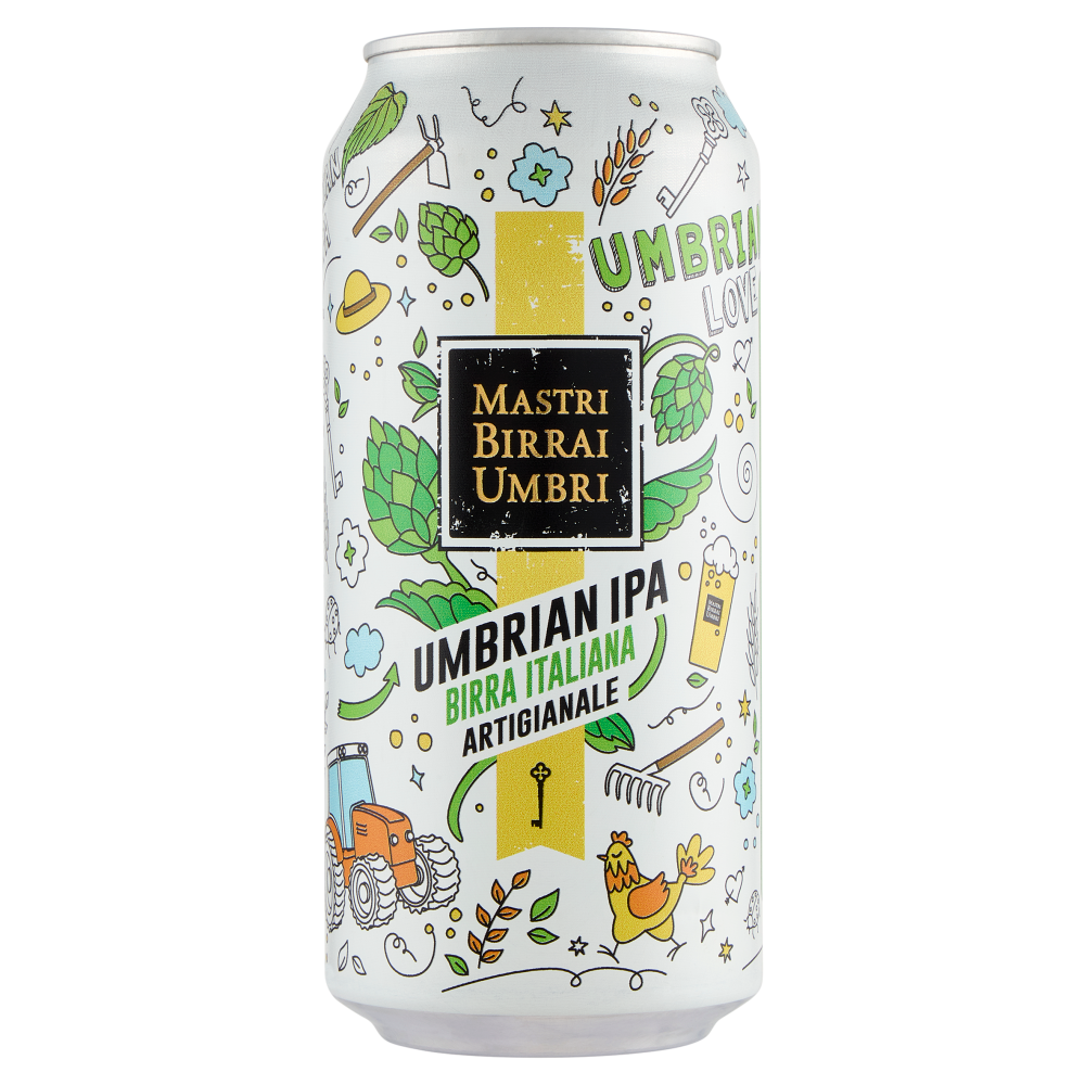 Mastri Birrai Umbri Umbrian IPA Birra Italiana Artigianale 440 ml