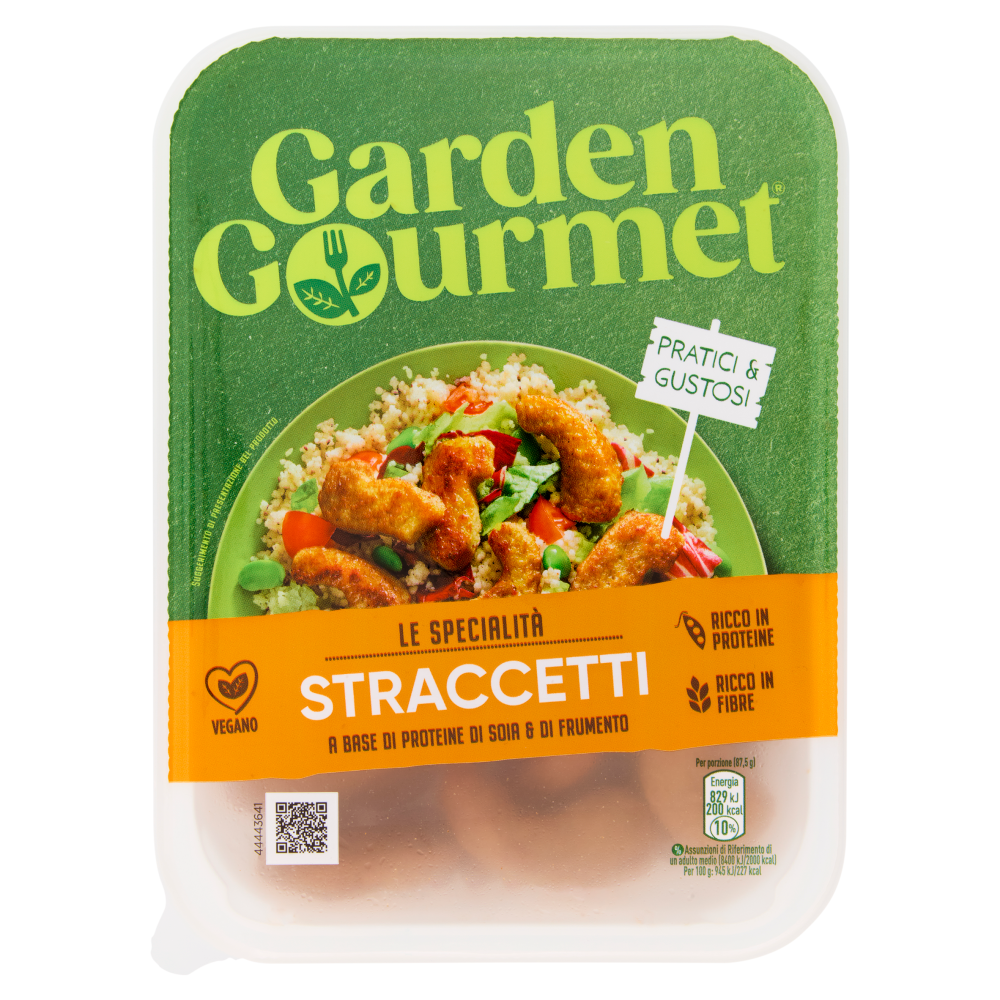 GARDEN GOURMET Straccetti Vegani di Soia 2 porzioni 175g