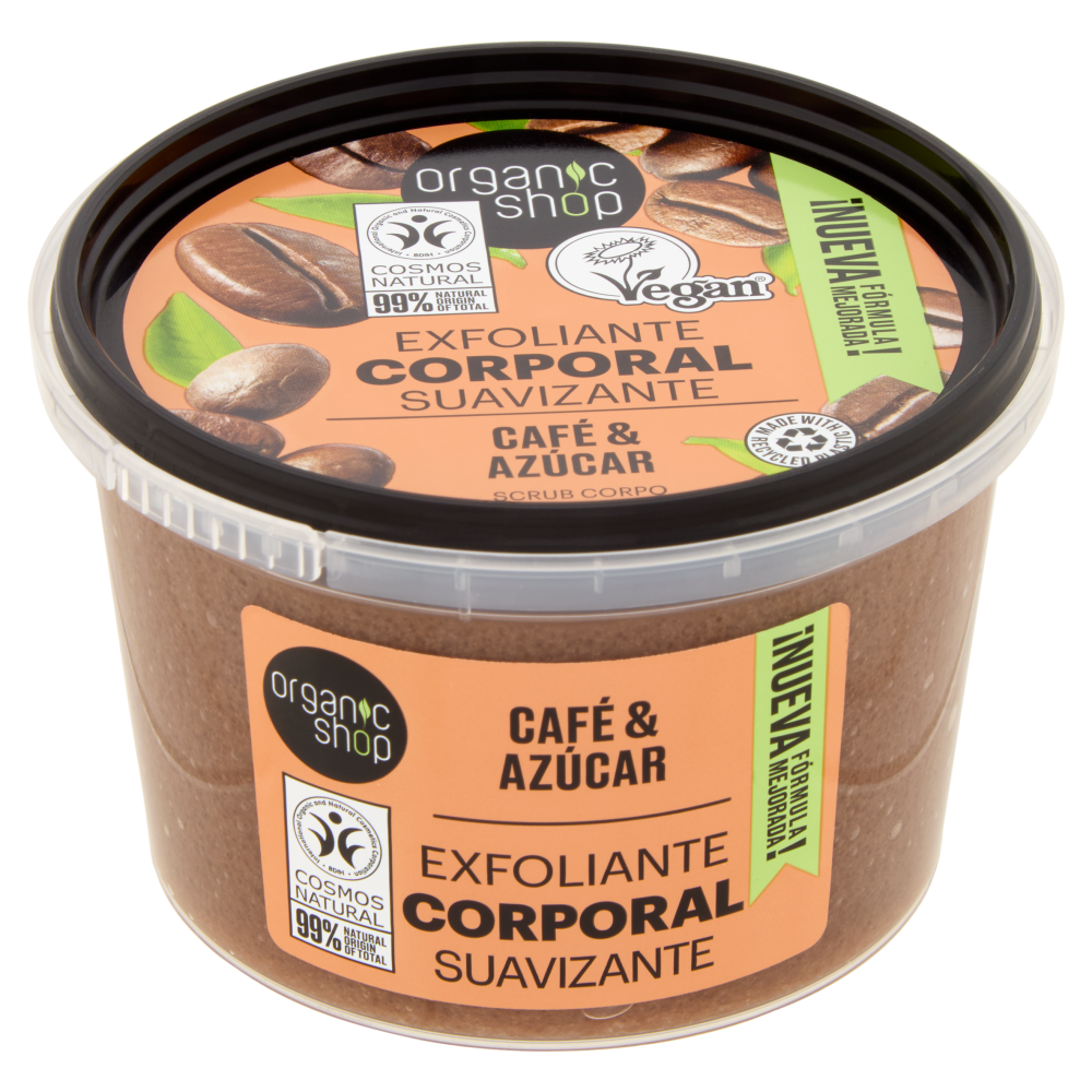 organic shop Scrub Corpo Emolliente Café & Azùcar 250 ml