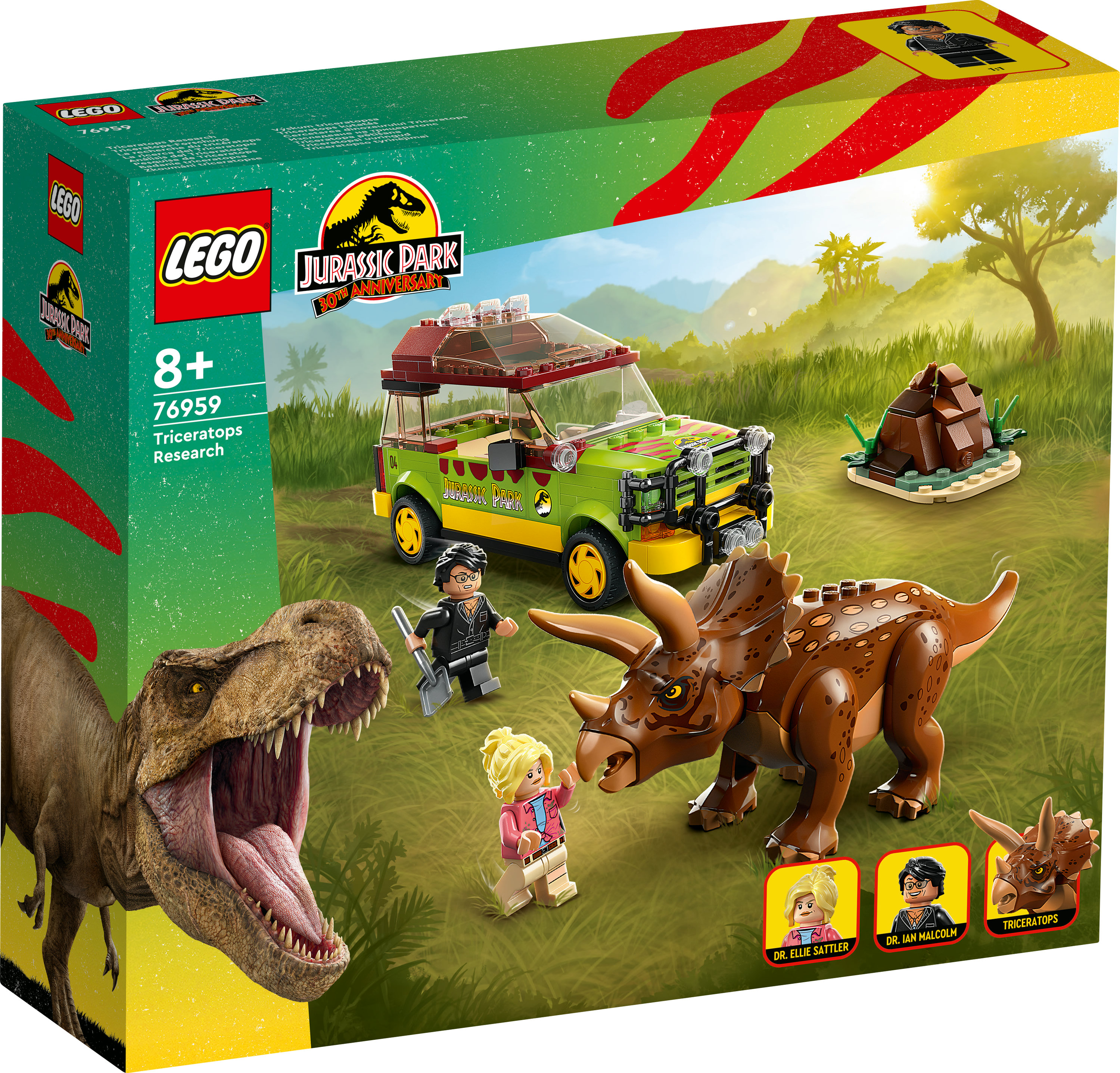 LEGO Jurassic World La ricerca del Triceratopo