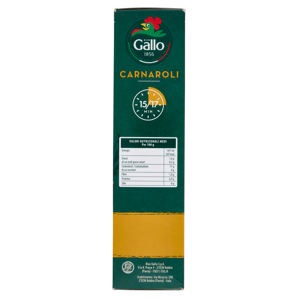 Riso Gallo Carnaroli da agricoltura sostenibile 1 kg