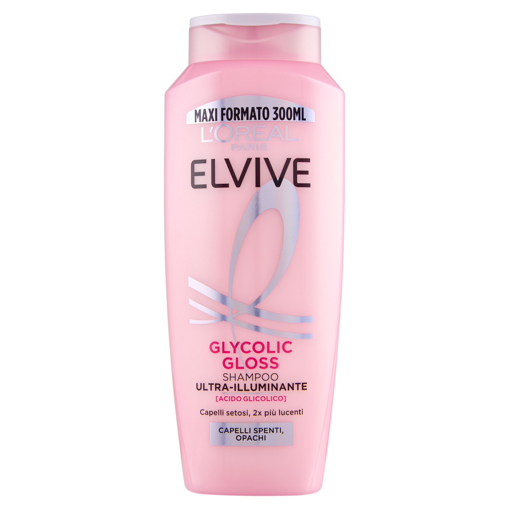Elvive Glycolic Gloss Shampoo Ultra-Illuminante 300 ml