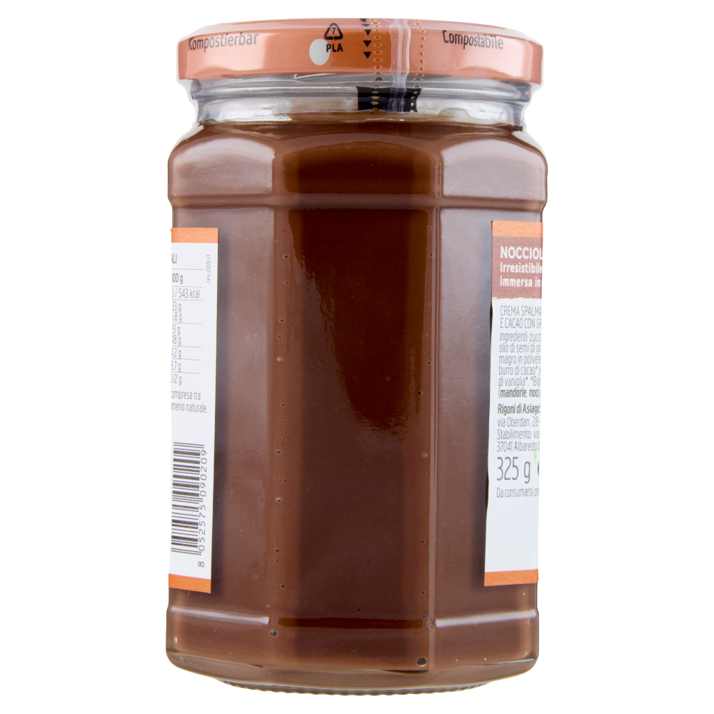 Rigoni di Asiago Nocciolata la Crunchy bio 325 g