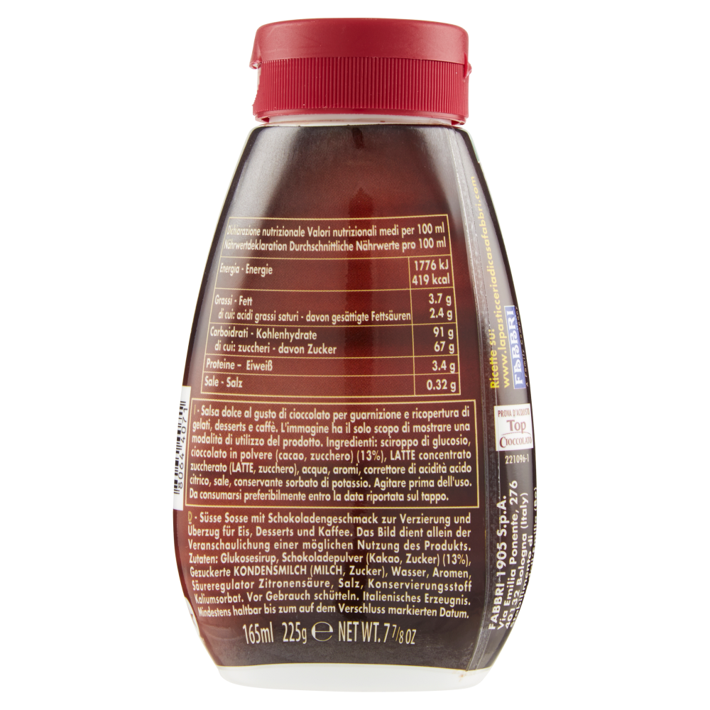Fabbri Top gusto Cioccolato 225 g