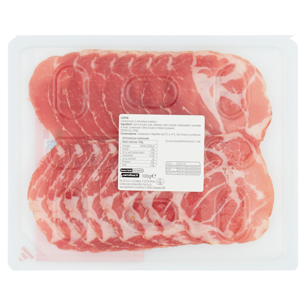 Carrefour Classic Coppa 100 g