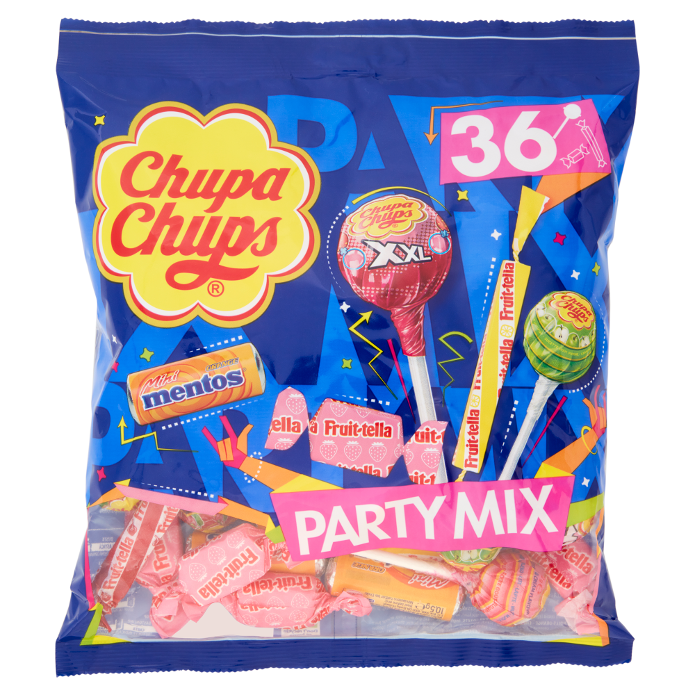 Chupa Chups Party Mix 36 pezzi 400 g