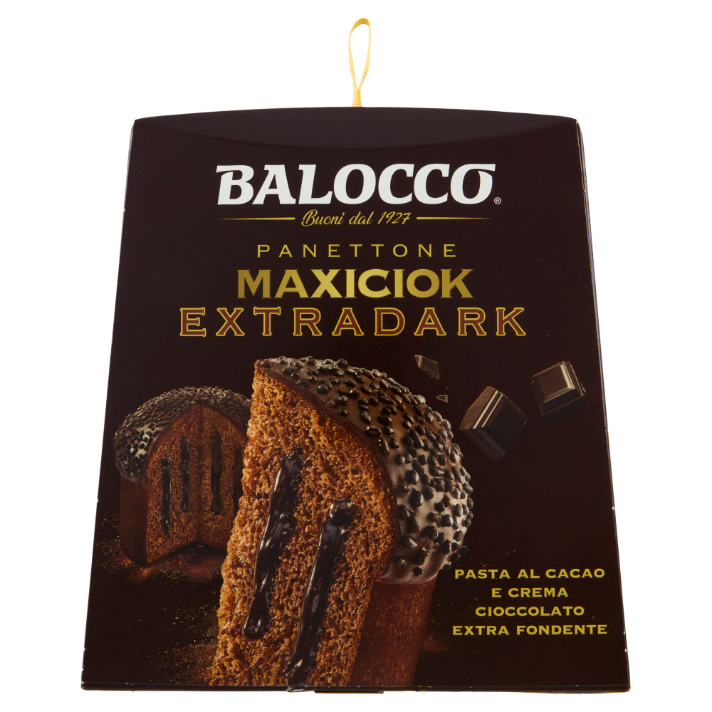 Balocco Panettone Maxiciok Extradark 800 g