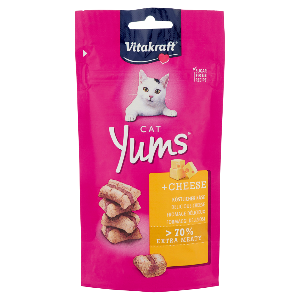 Vitakraft Cat Yums + Formaggi Deliziosi 40 g