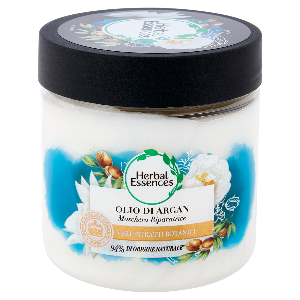 Herbal Essences Maschera Capelli Riparatrice con Olio di Argan 250 ml