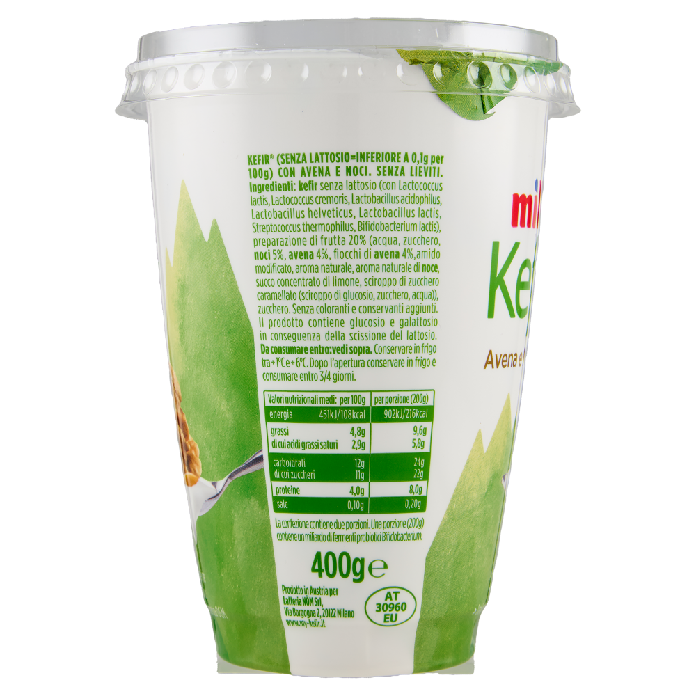 Milk Kefir Avena e Noci 400 g