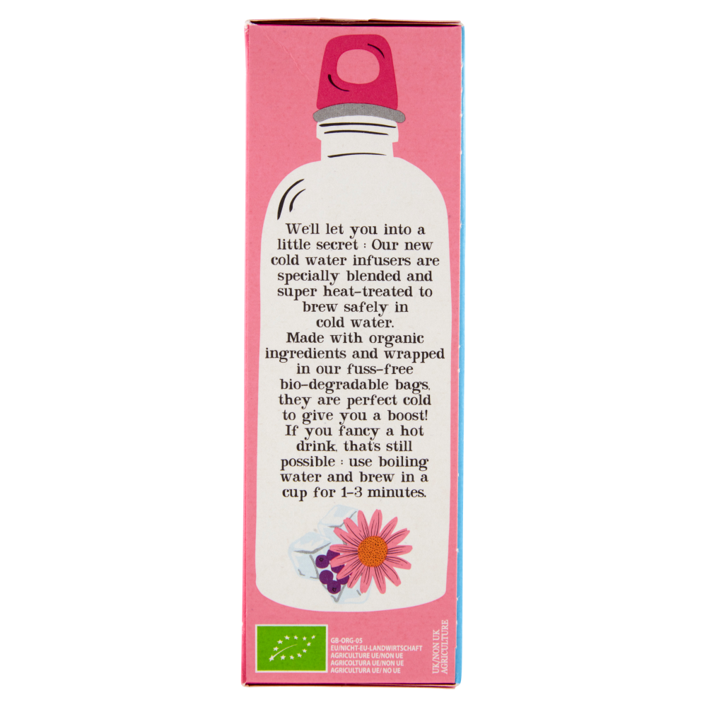 CUPPER Infuso a freddo Biologico di Ribes Nero e Echinacea 10 bustine