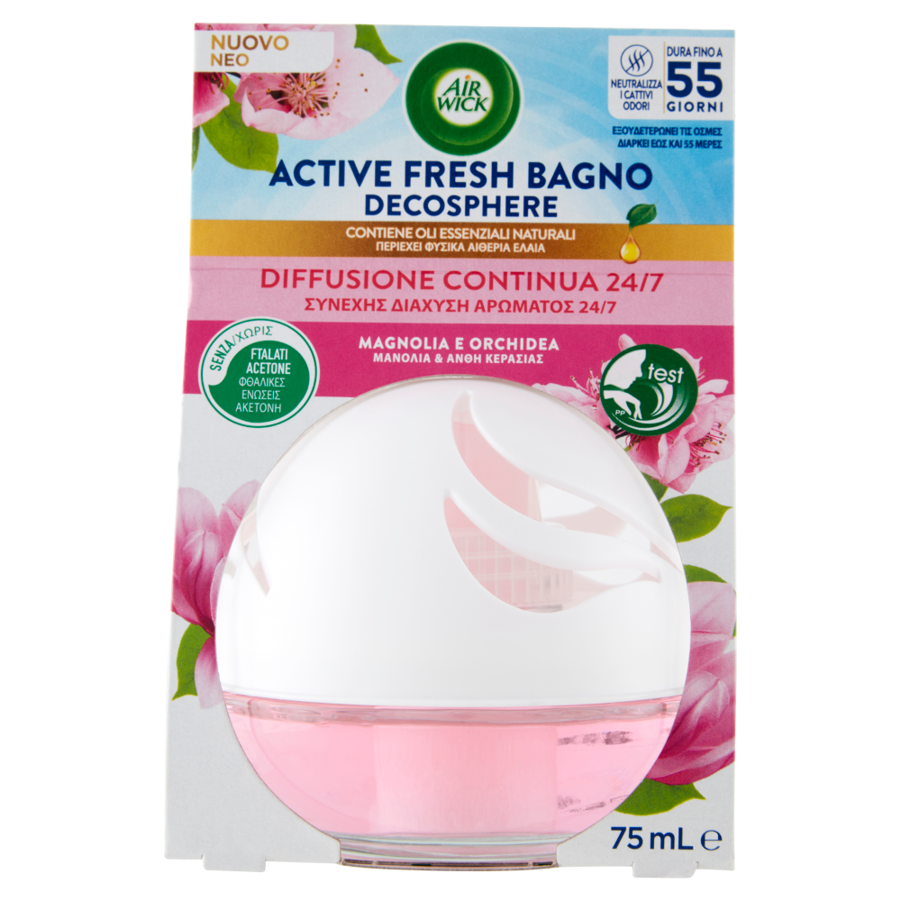 Air Wick Active Fresh Bagno Magnolia e Orchidea 75 mL