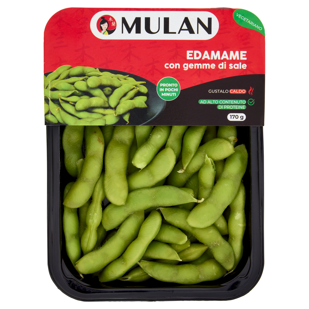 Mulan Edamame con gemme di sale 170 g