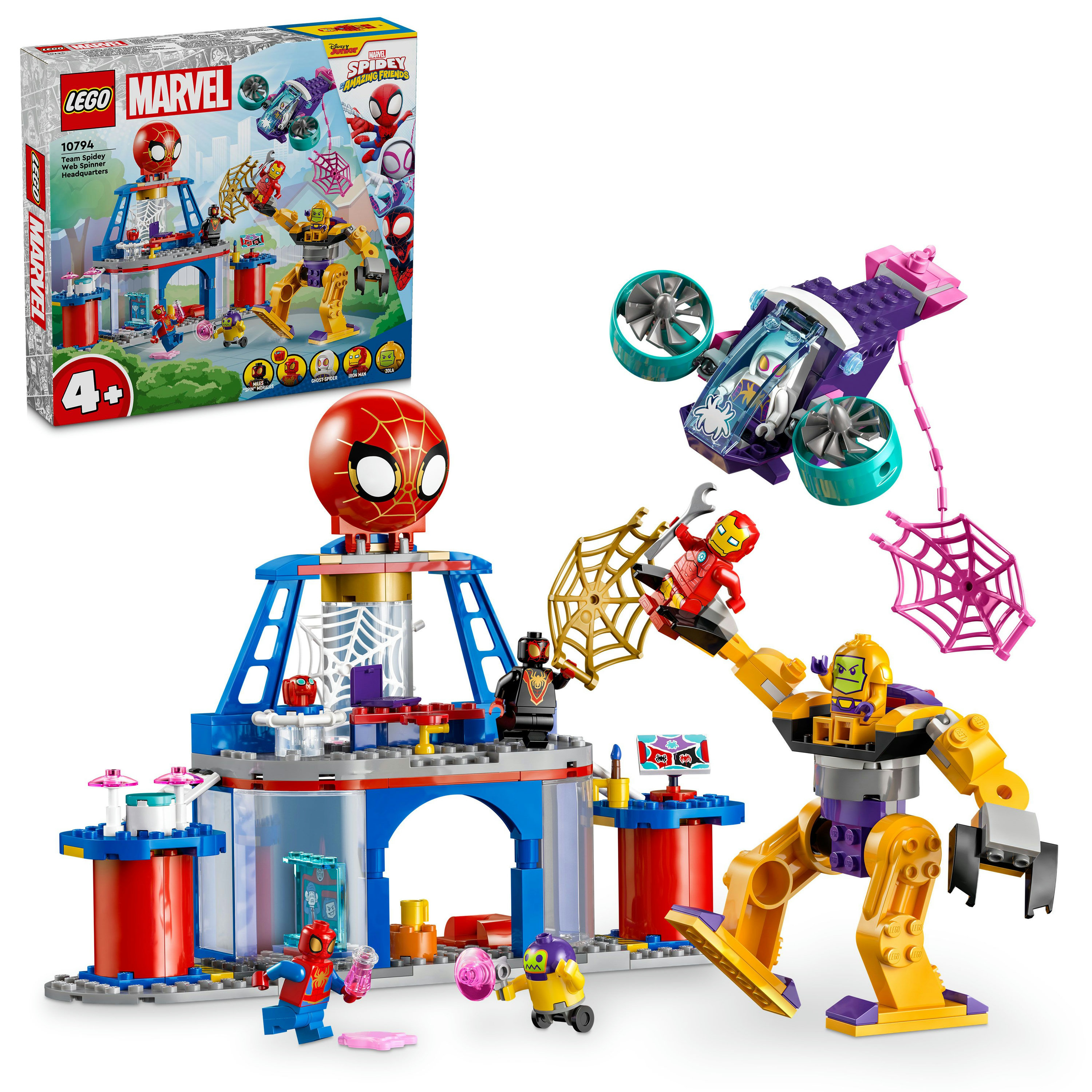 LEGO Quartier generale di Team Spidey