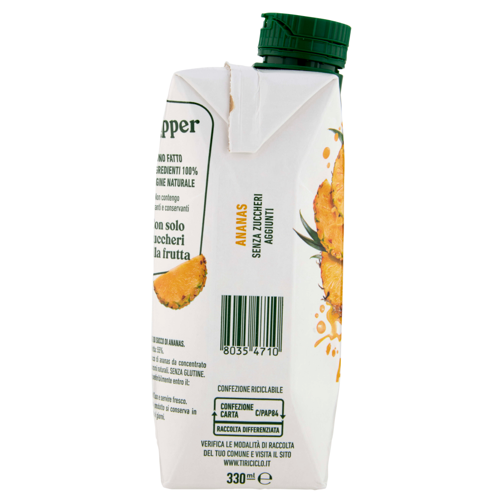 Zuegg Skipper Ananas Senza zuccheri aggiunti 330 ml