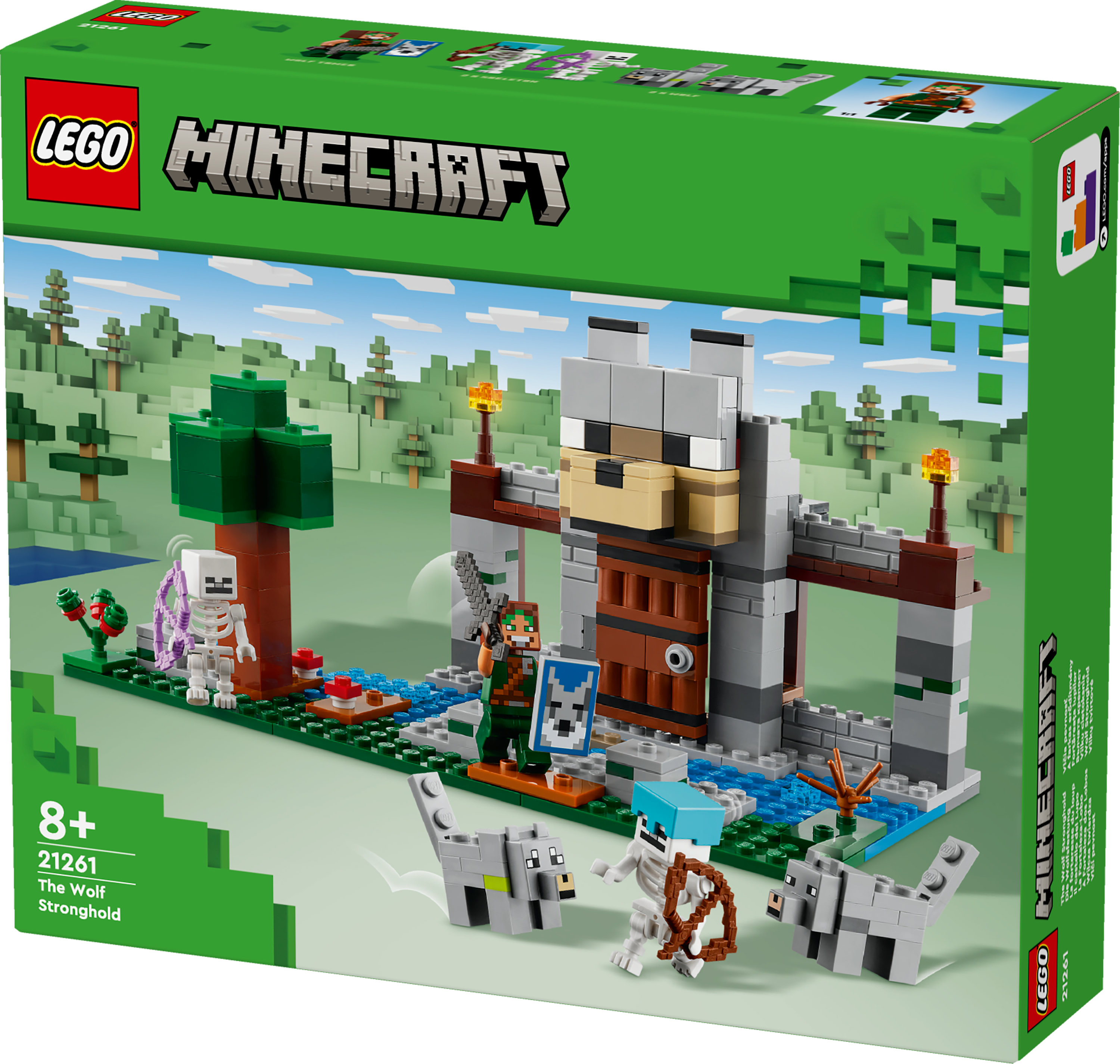 LEGO Minecraft Il castello del Lupo