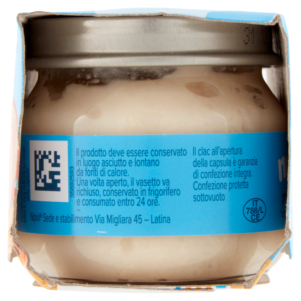 nipiol prosciutto* omogeneizzato con carne e cereale 2 x 80 g