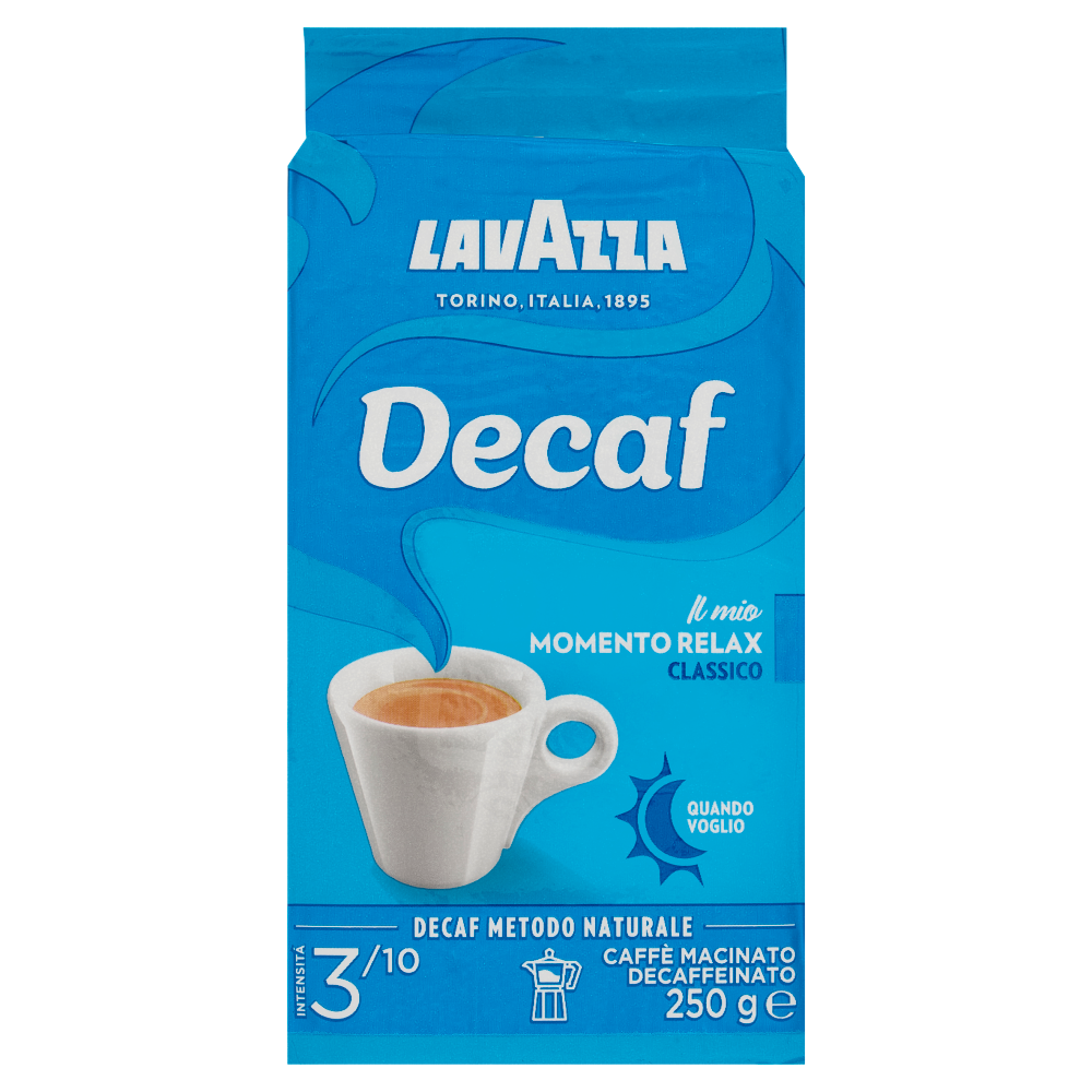 Lavazza Decaf Classico Caffè Macinato 250 g