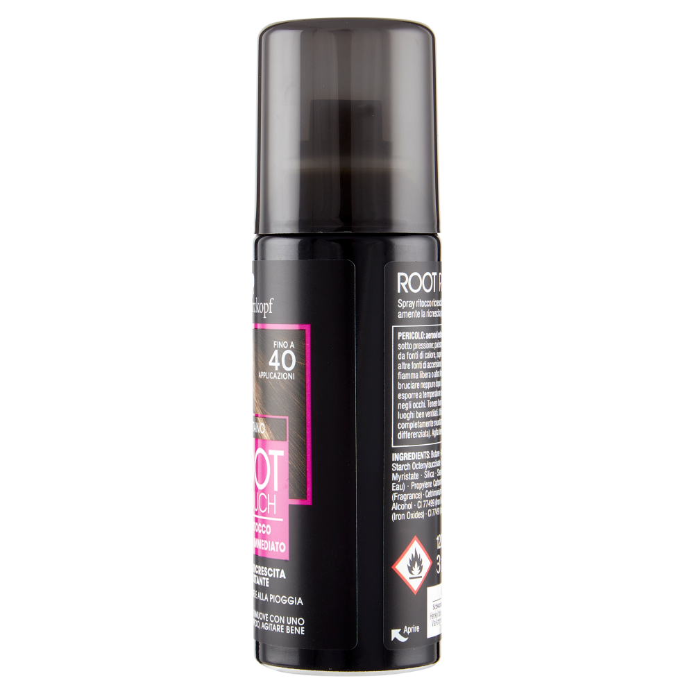 Schwarzkopf Root Retouch Spray Ritocco Ricrescita Immediato Castano 120 ml
