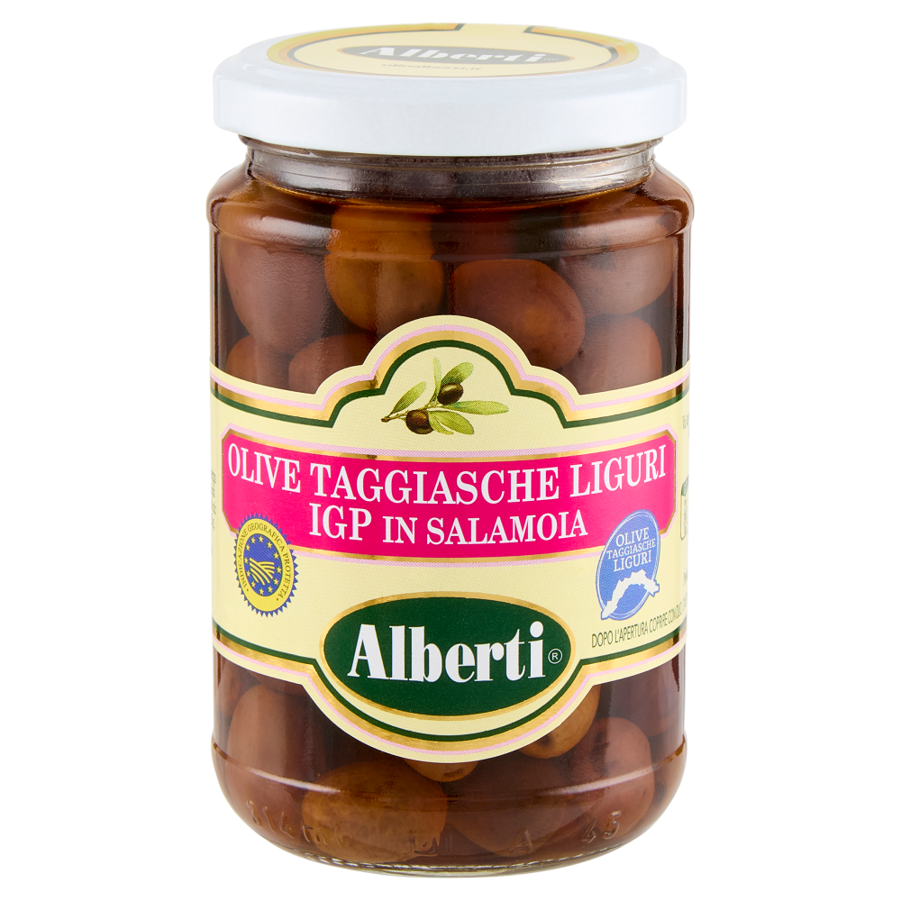 Alberti Olive Taggiasche Liguri IGP in Salamoia 290 g