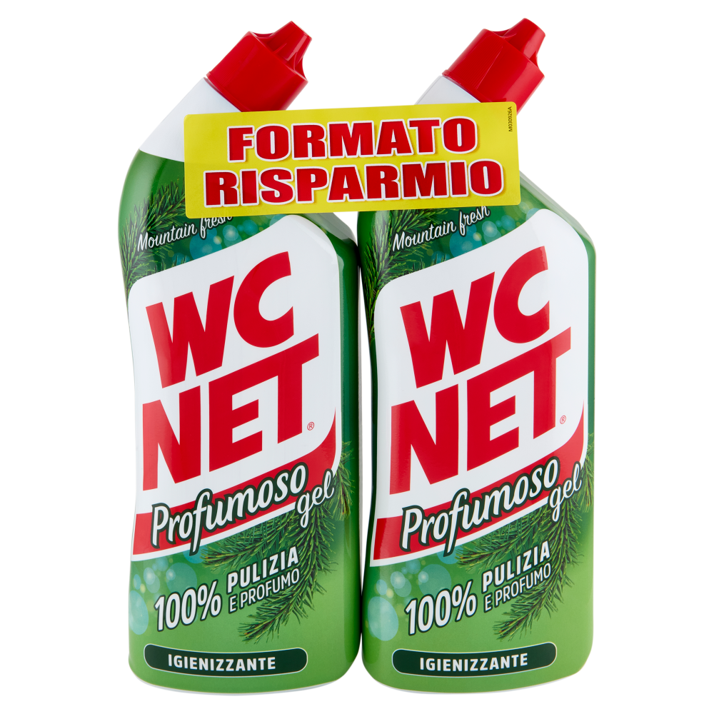 WC Net Profumoso gel Mountain fresh 2 x 800 ml