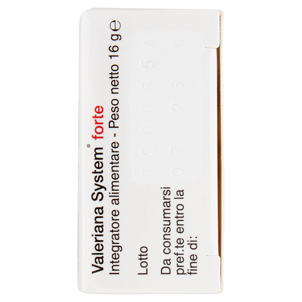 Valeriana System forte 300 20 compresse 16 g