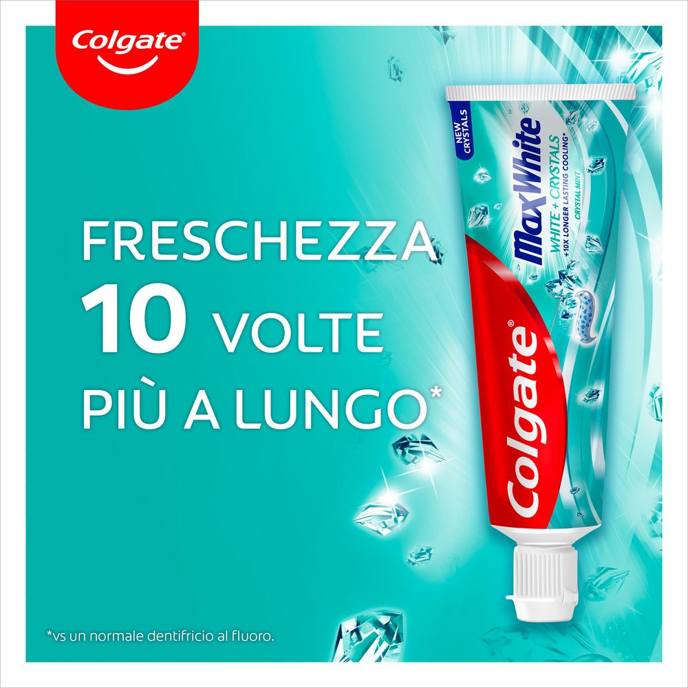 Colgate dentifricio sbiancante Max White Cristalli Bianchi 75 ml