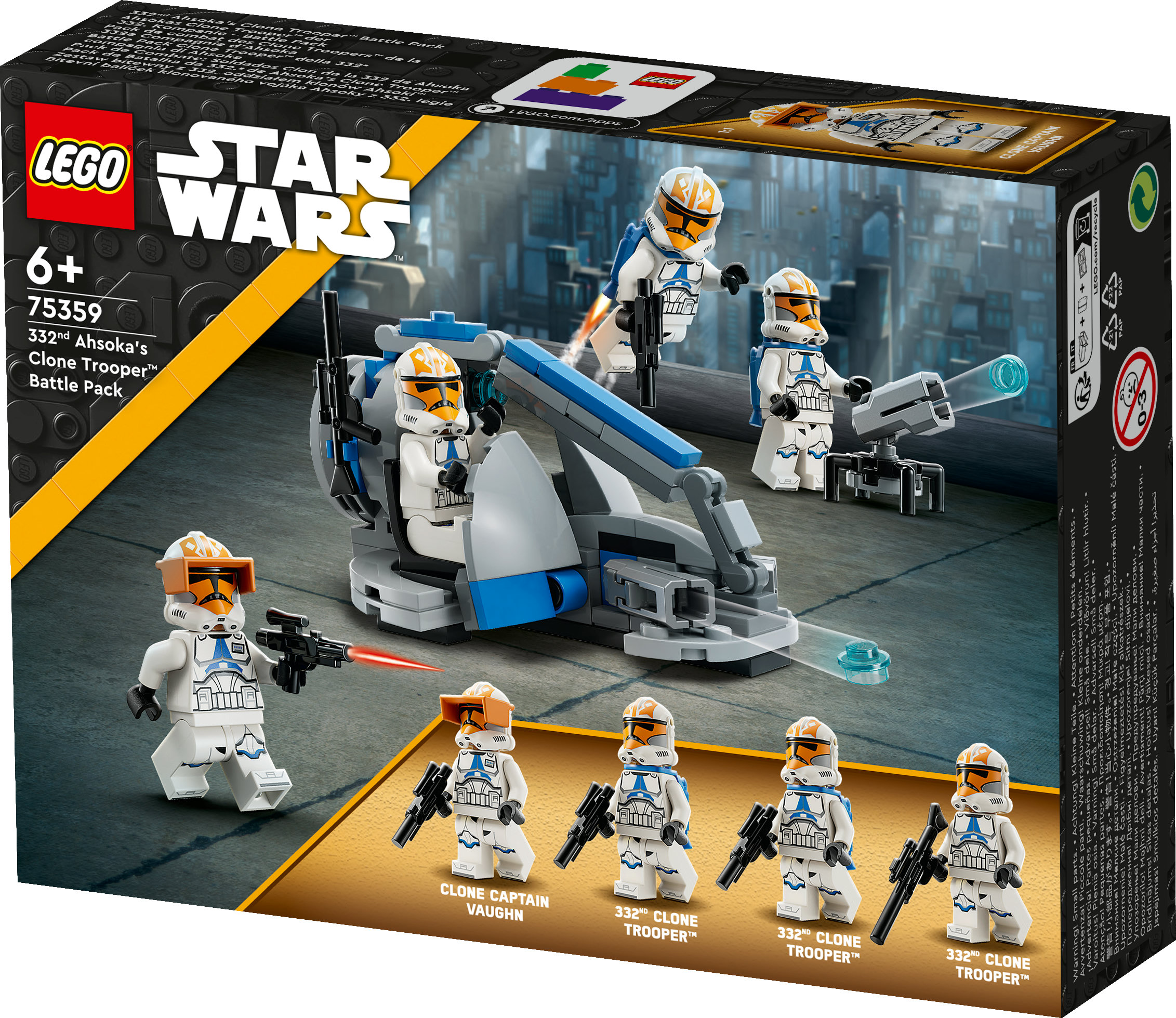 LEGO Star Wars Battle Pack Clone Trooper™ della 332a compagnia di Ahsoka
