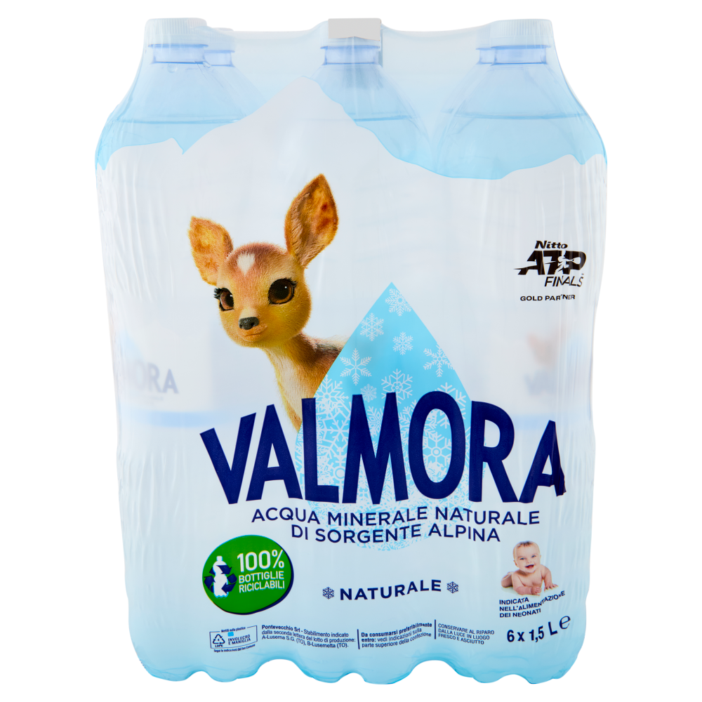 Valmora Sorgente Alpina Naturale 6 x 1,5 L