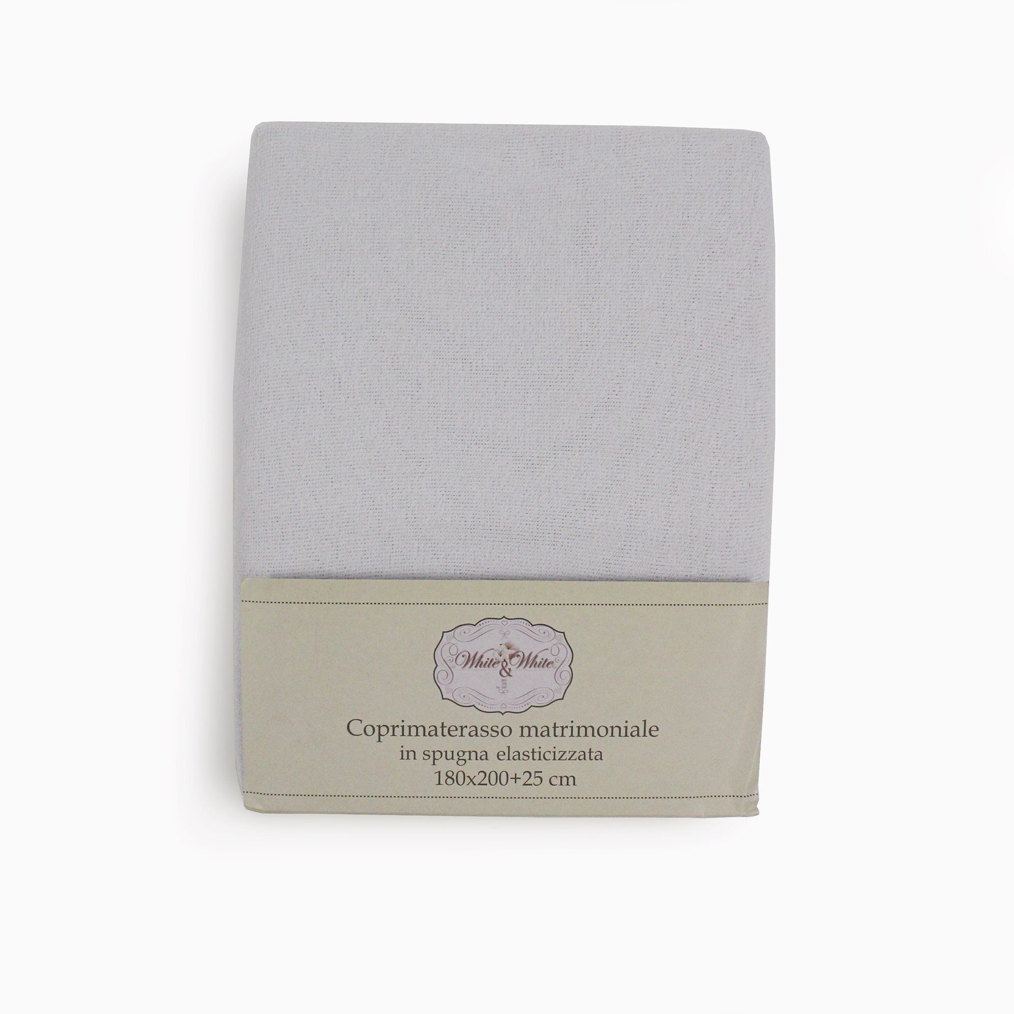 Carrefour Coprimaterasso matrimoniale, 50% cotone 50% poliestere