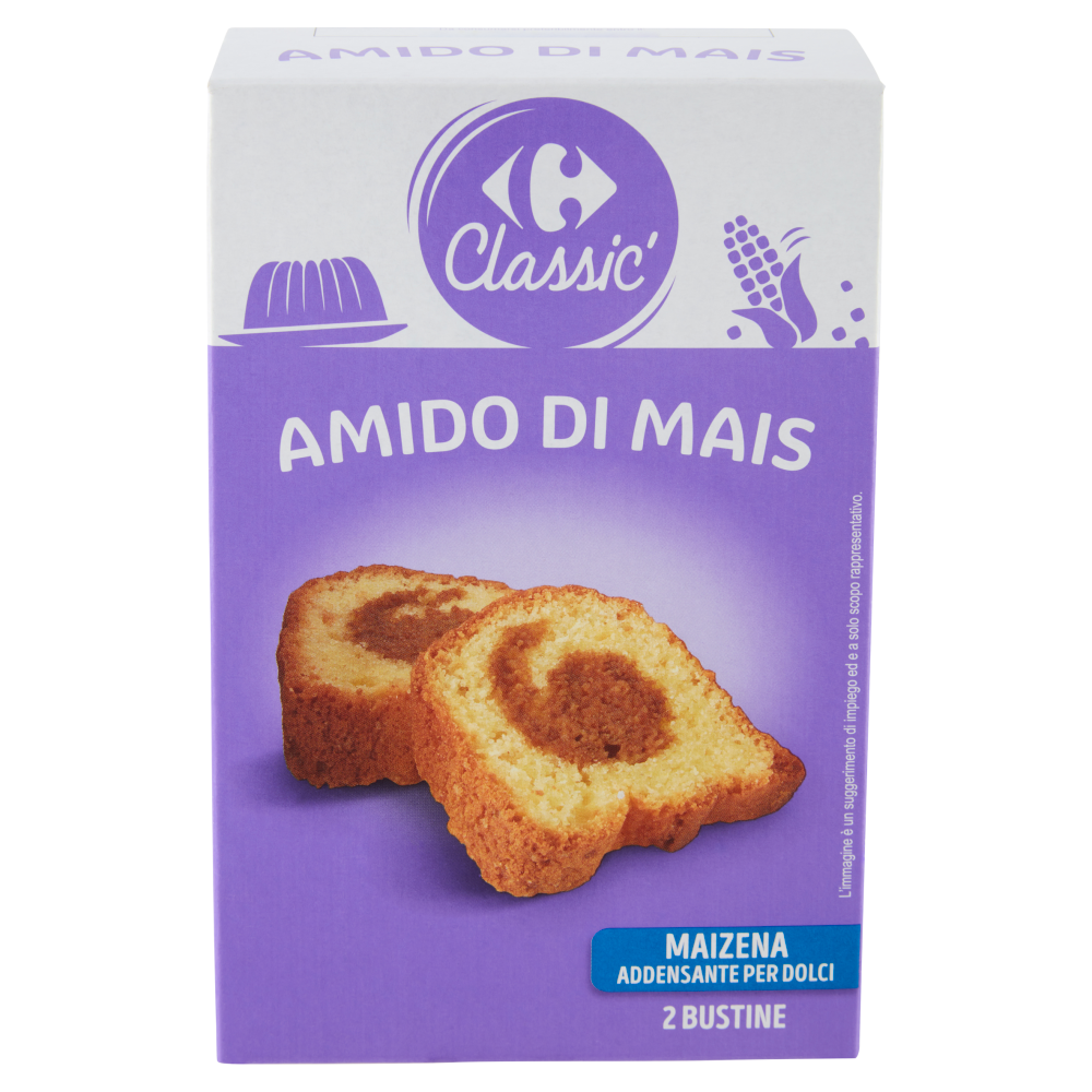 Carrefour Classic Amido di Mais 2 x 62,5 g