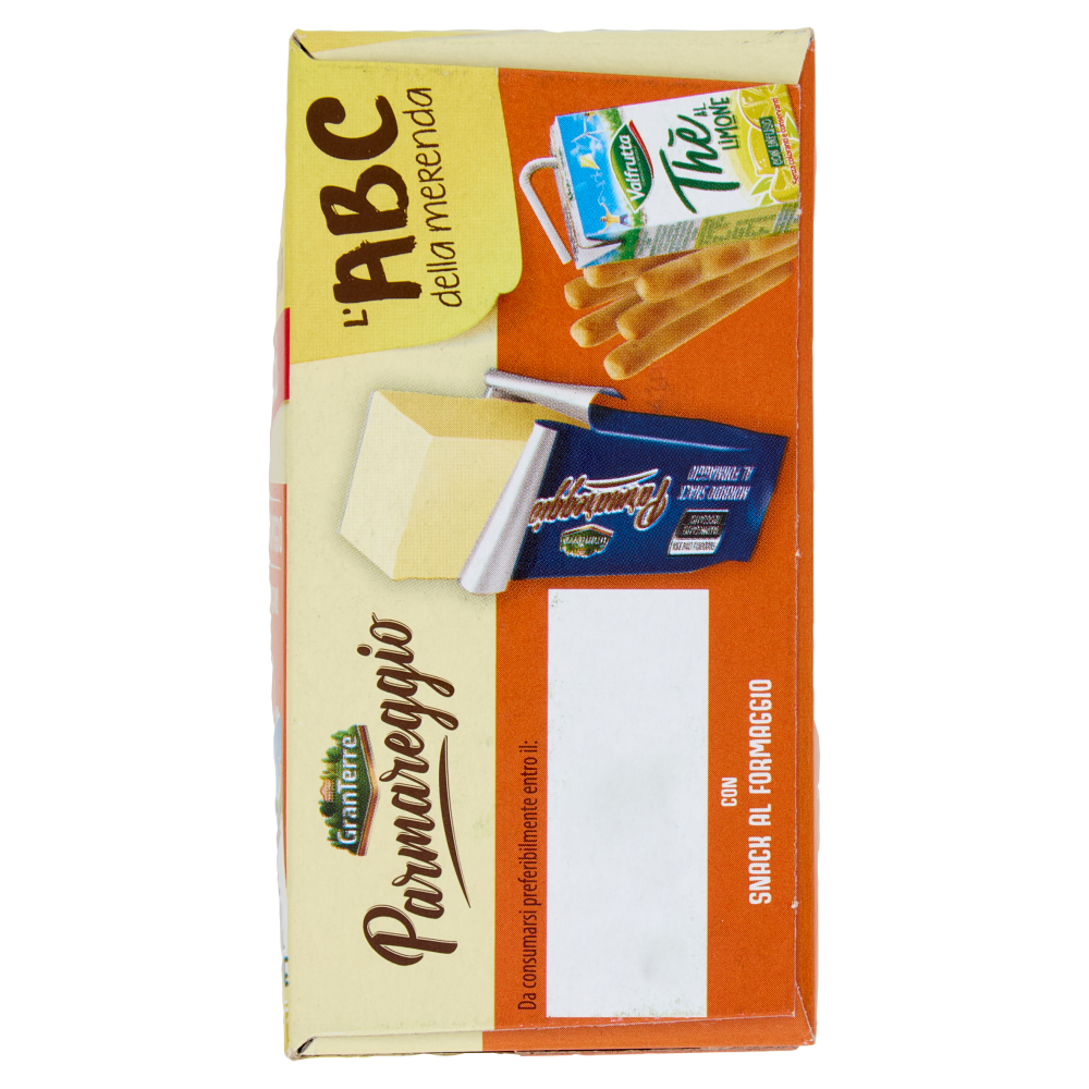 Parmareggio l'ABC della merenda con Snack al Formaggio