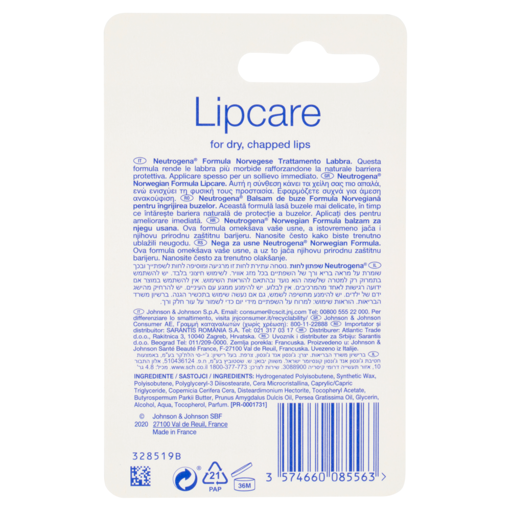 Neutrogena Lipcare Labbra 