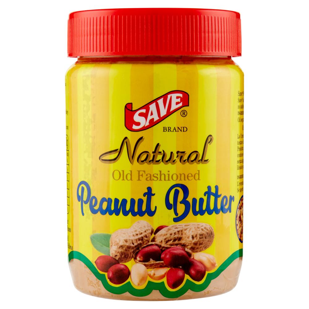 Save Natural Old Fashioned Peanut Butter 510 g
