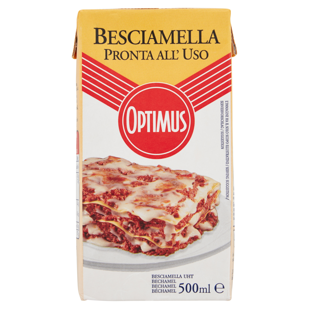 Optimus Besciamella pronta all'uso 500 ml