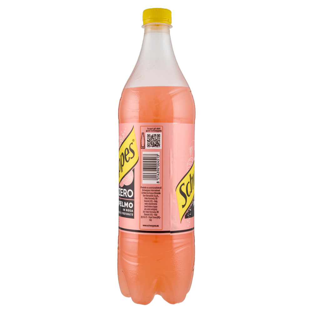 Schweppes Pompelmo in Rosa Zero PET 1 L