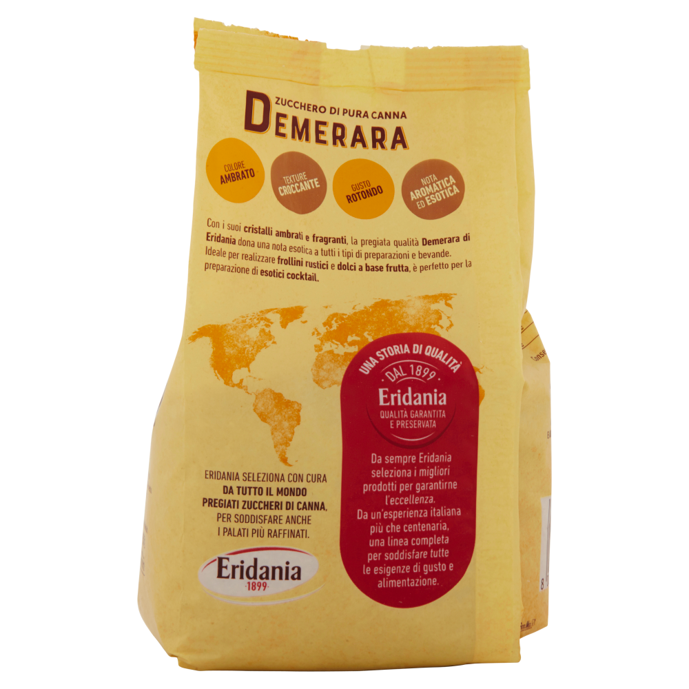 Eridania Zucchero di Pura Canna Demerara 500 g