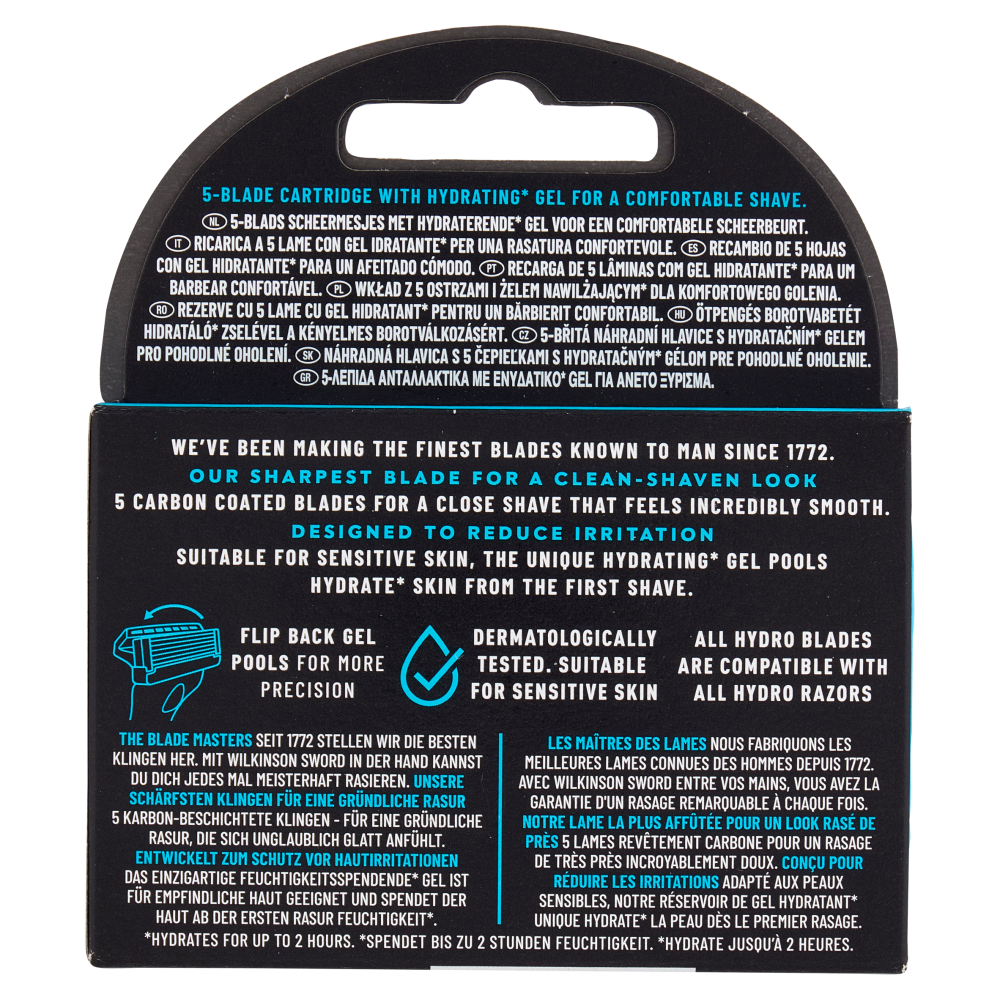 Wilkinson Sword Hydro 5 confezione di 4 lame