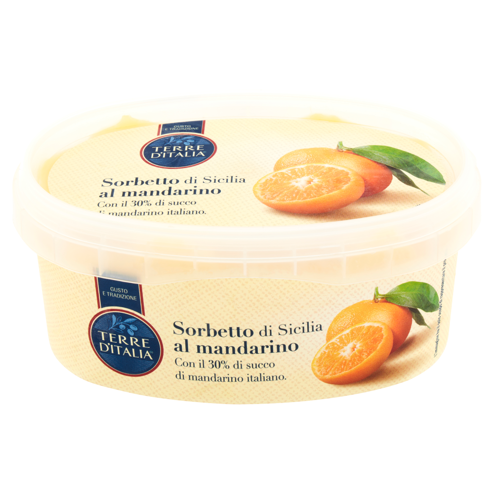Terre d'Italia Sorbetto di Sicilia al mandarino 350 g