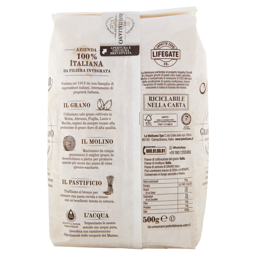 La Molisana 21 Pennoni Rigati 500 g