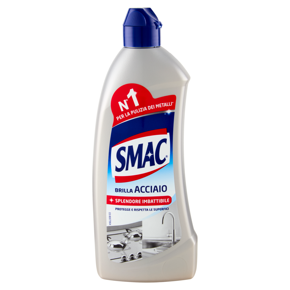 Smac Brilla Acciaio Crema 520 ml