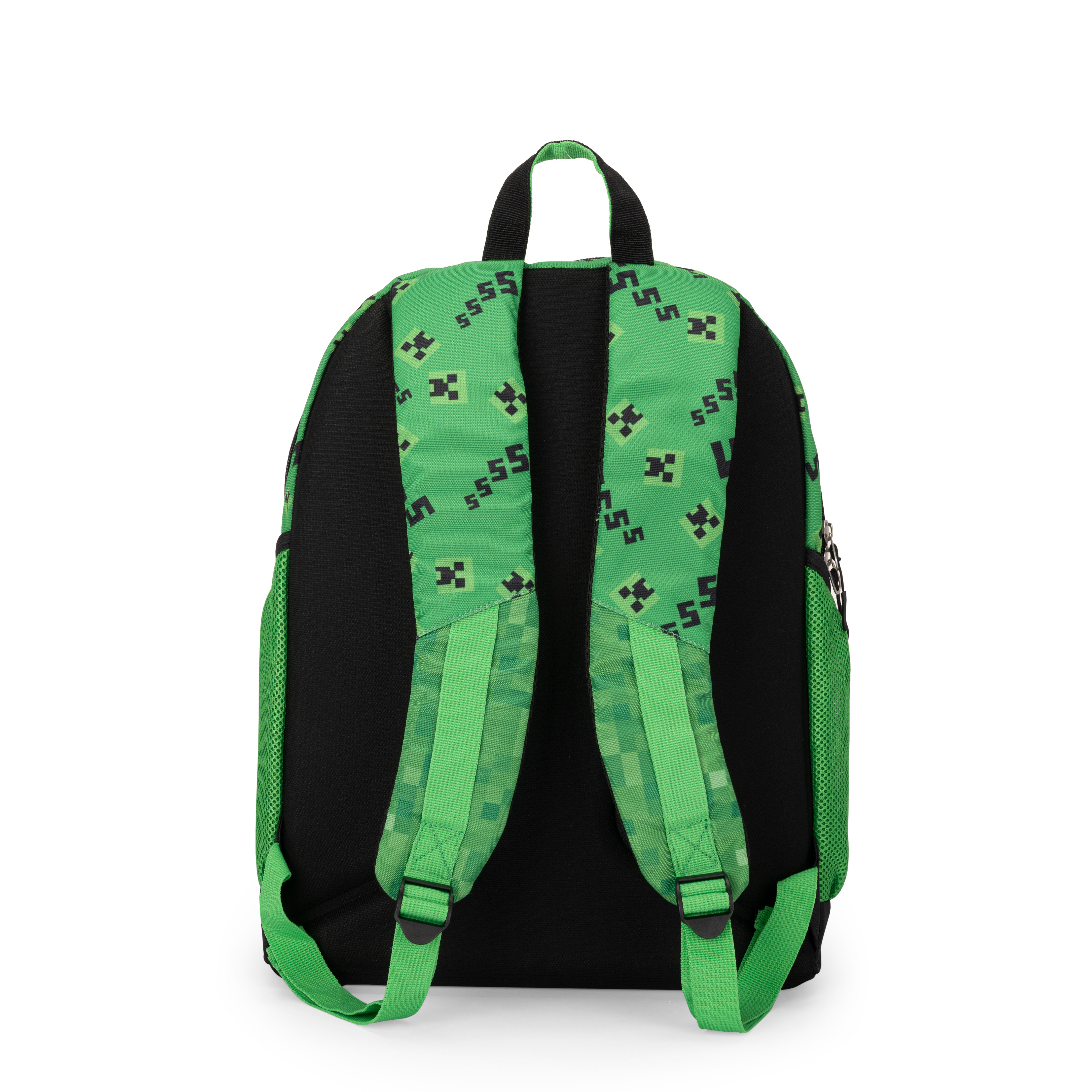 Carrefour 8058263203722 zaino Zaino scolastico Nero, Verde