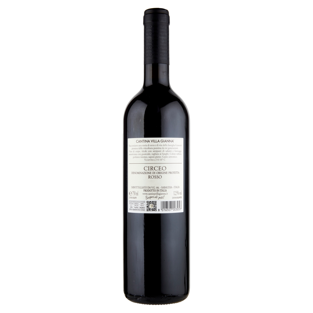 Cantina Villa Gianna Circeo DOP Rosso 750 ml